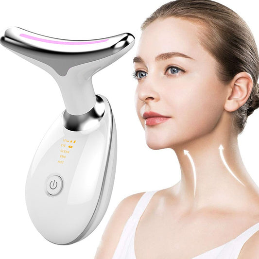 BioGlow Neck Face Skin Tightening & Anti-Aging Beauty Massager - Mammalook