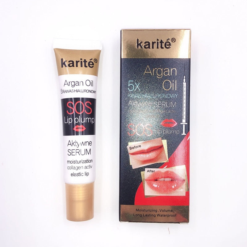 Instant Volumising Lip Plumper Serum Moisturizing Lips Repairing Mask Collagen Reduce Lip Fine Lines Lip Plumper Oil Gloss Care - Mammalook